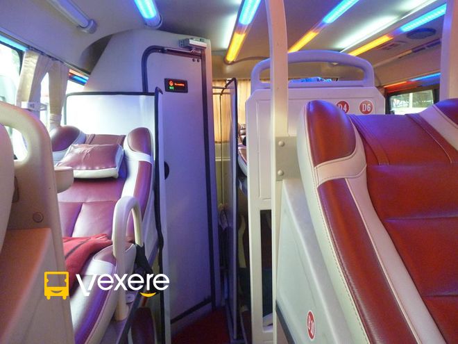 Xe khách Queen Café: Đánh giá chi tiết tuyến Đà Nẵng - Hà Nội